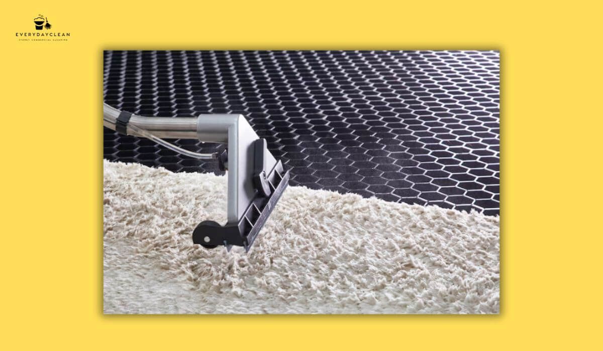 dying carpet with airflow fan