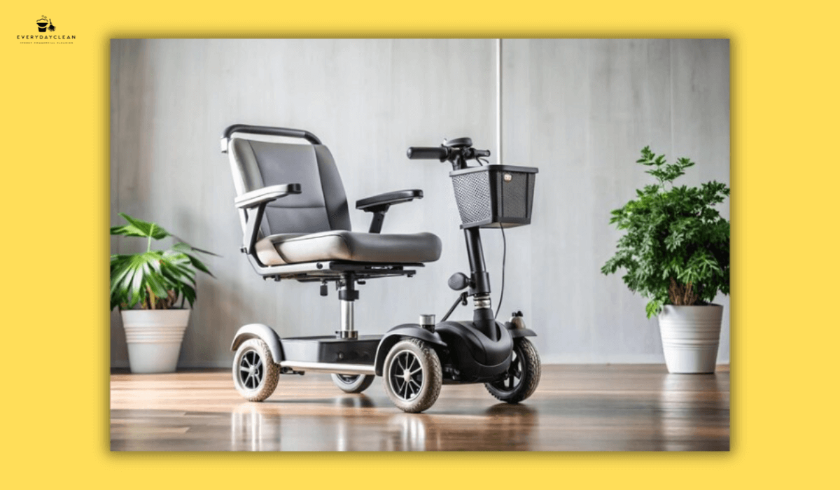electric wheelchair hygiene
