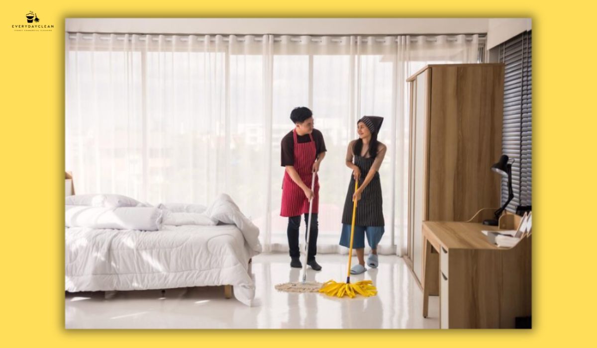 end of lease cleaning apartment