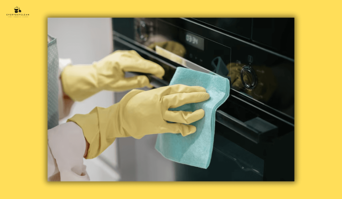 Heavily soiled kitchen and bathroom affecting how much to charge for apartment move-out cleaning.
