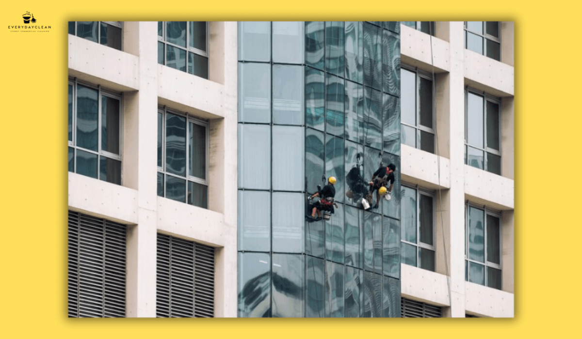 high rise building cleaning
