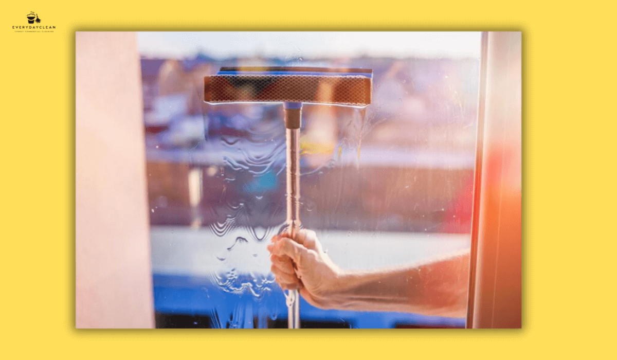 high-rise window washing brush