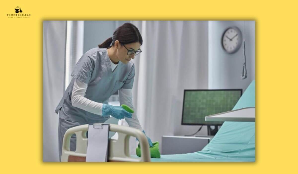 hospital bed cleaning disinfection