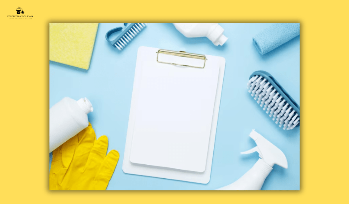 house cleaning quote paperwork
