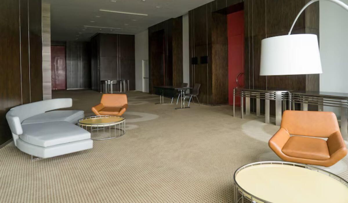 modern apartment common area