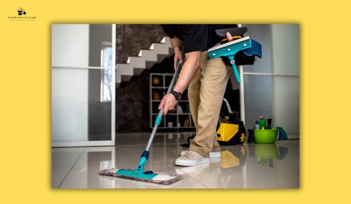 mopping floor renovation