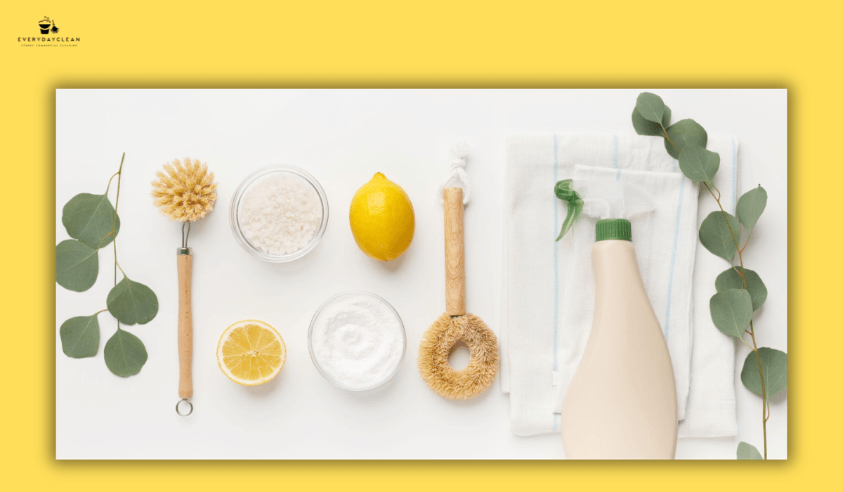 natural cleaning products kit for home cleaning tasks
