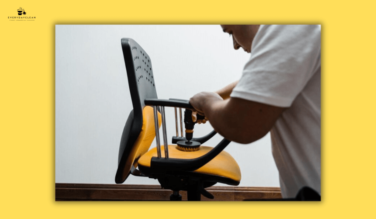 office chair mesh cleaning brush detail