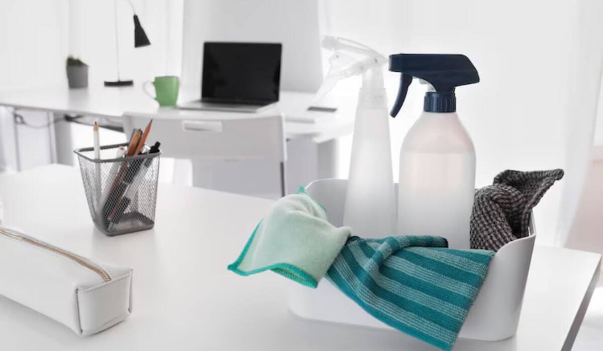 Office cleaning equipment and supplies