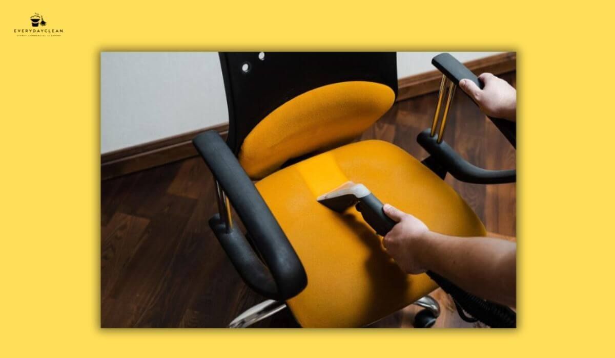 plastic office chair wipe