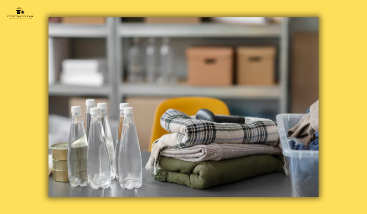 restocking cleaning supplies Airbnb
