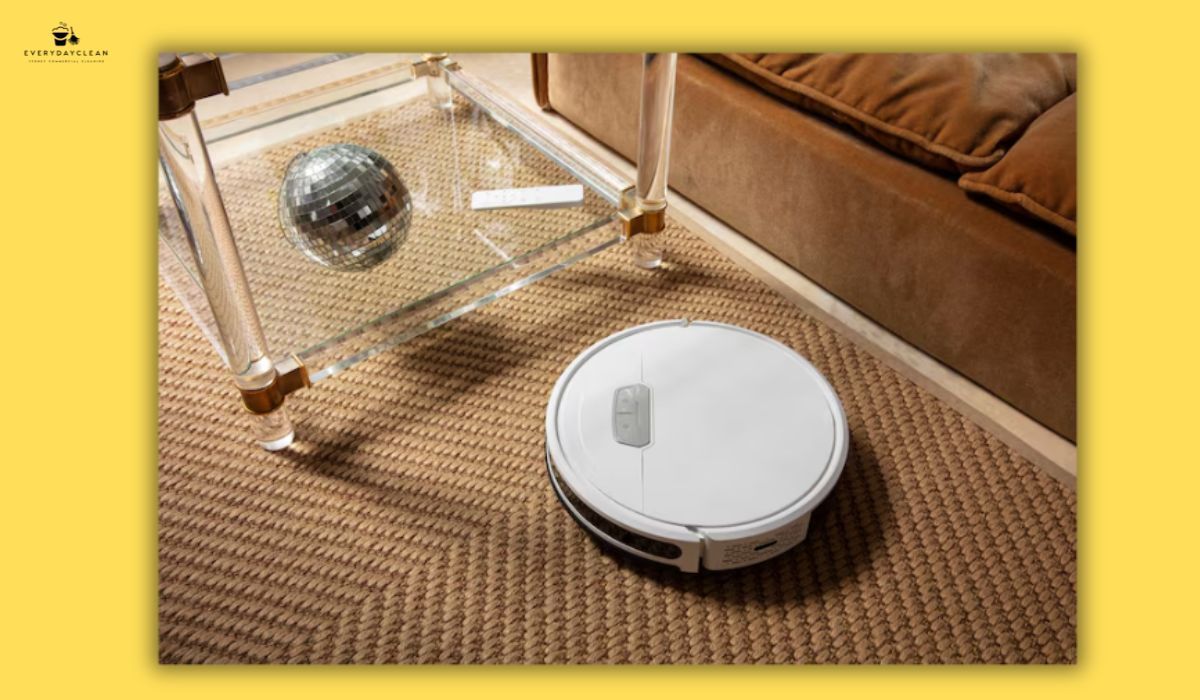 robot vacuum cleaning home
