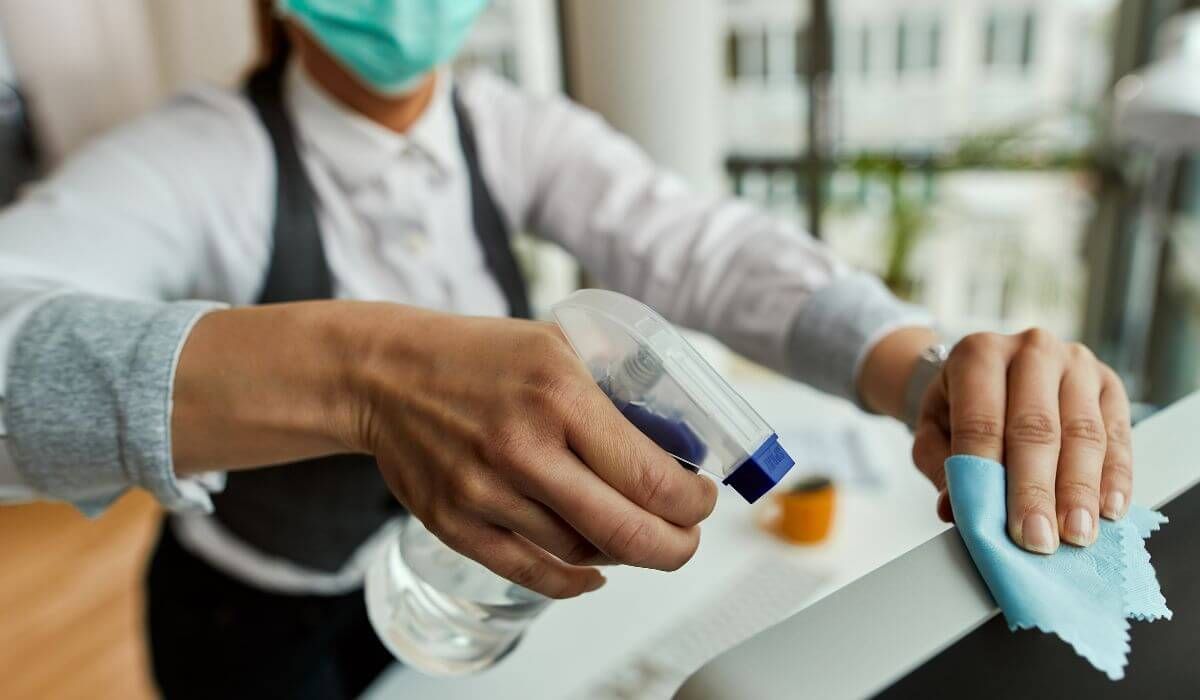 slip‑proof floor cleaning