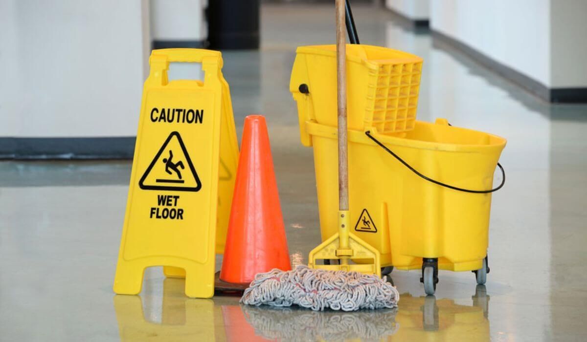slippery floor prevention