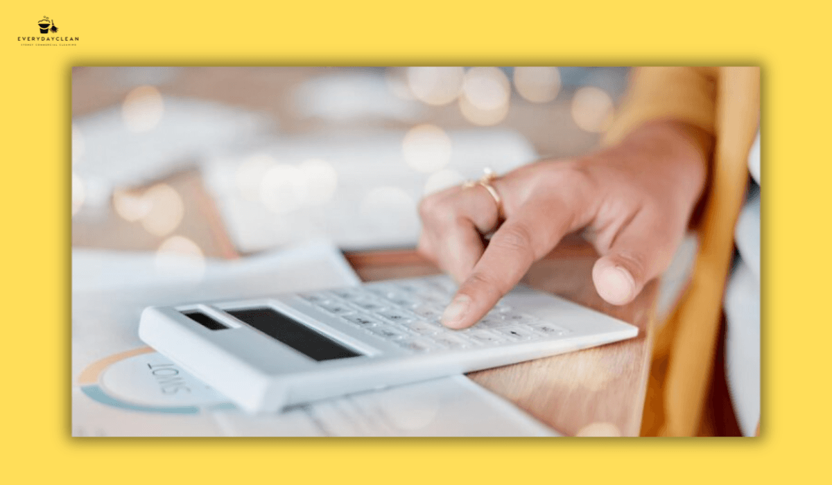 small business owner calculating expenses