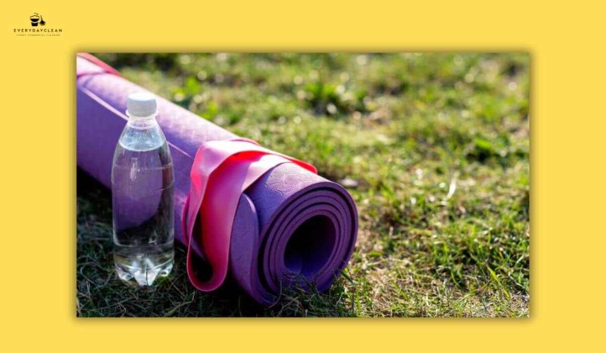 spray bottle yoga mat