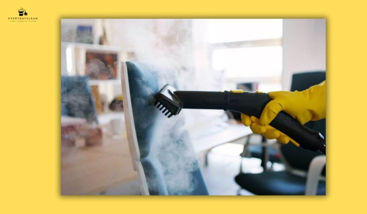 steam cleaning fabric seat

