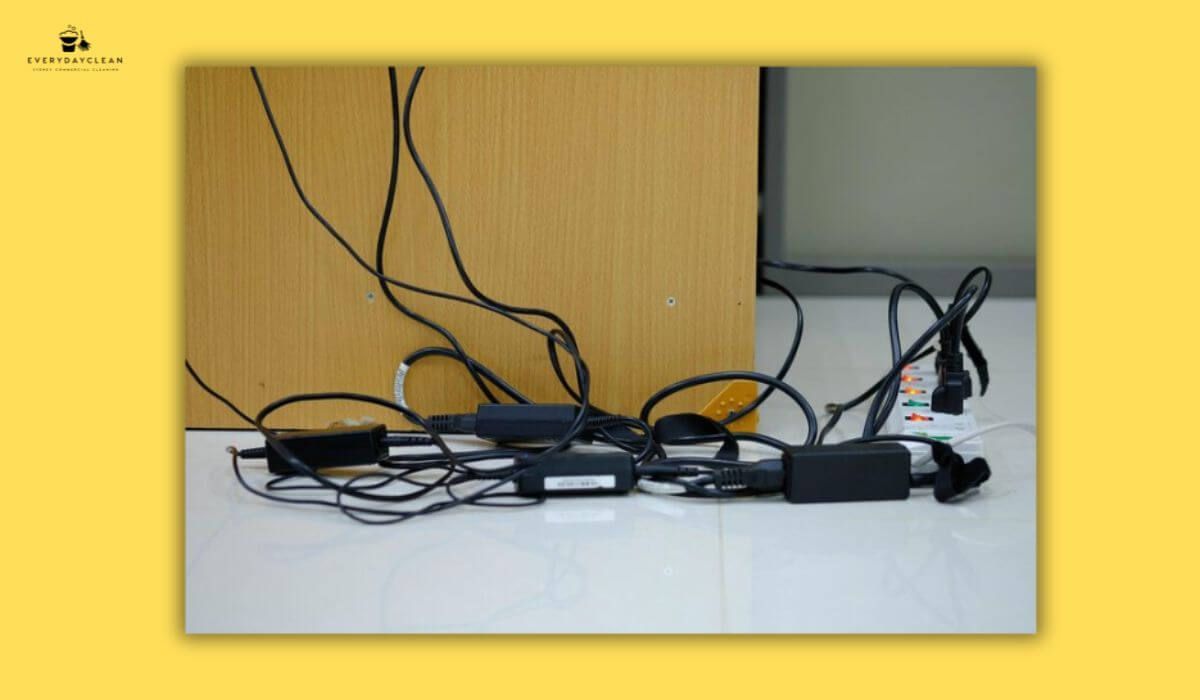 tidy office wires