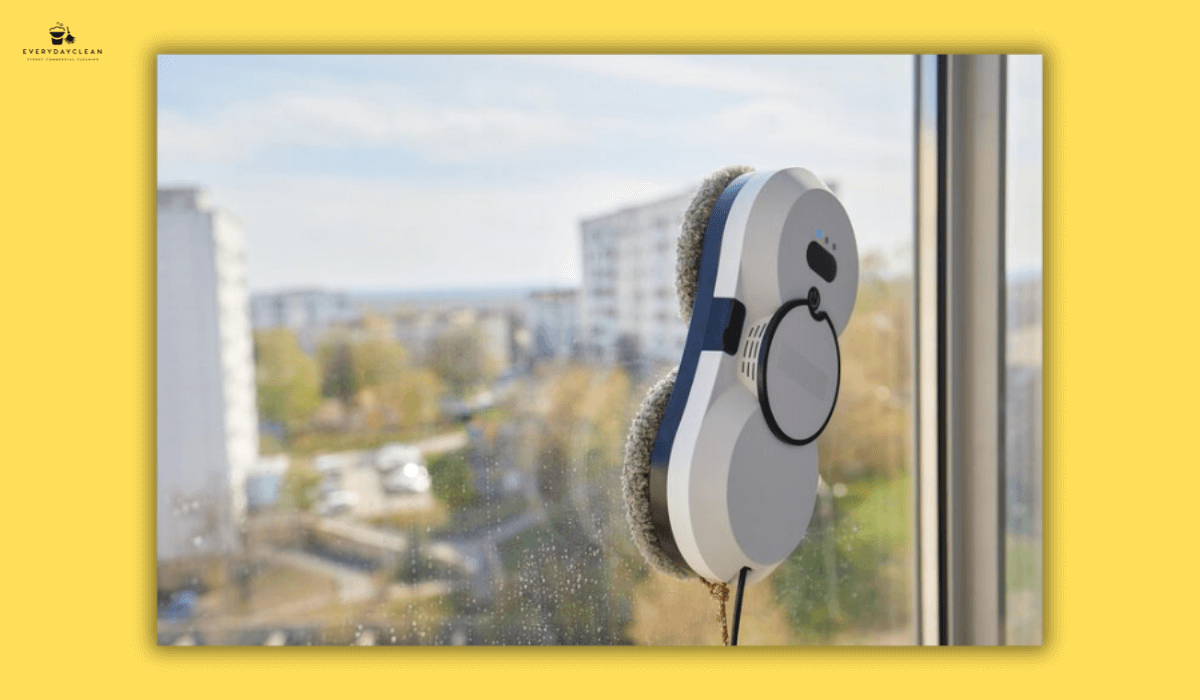 vertical glass cleaning robot