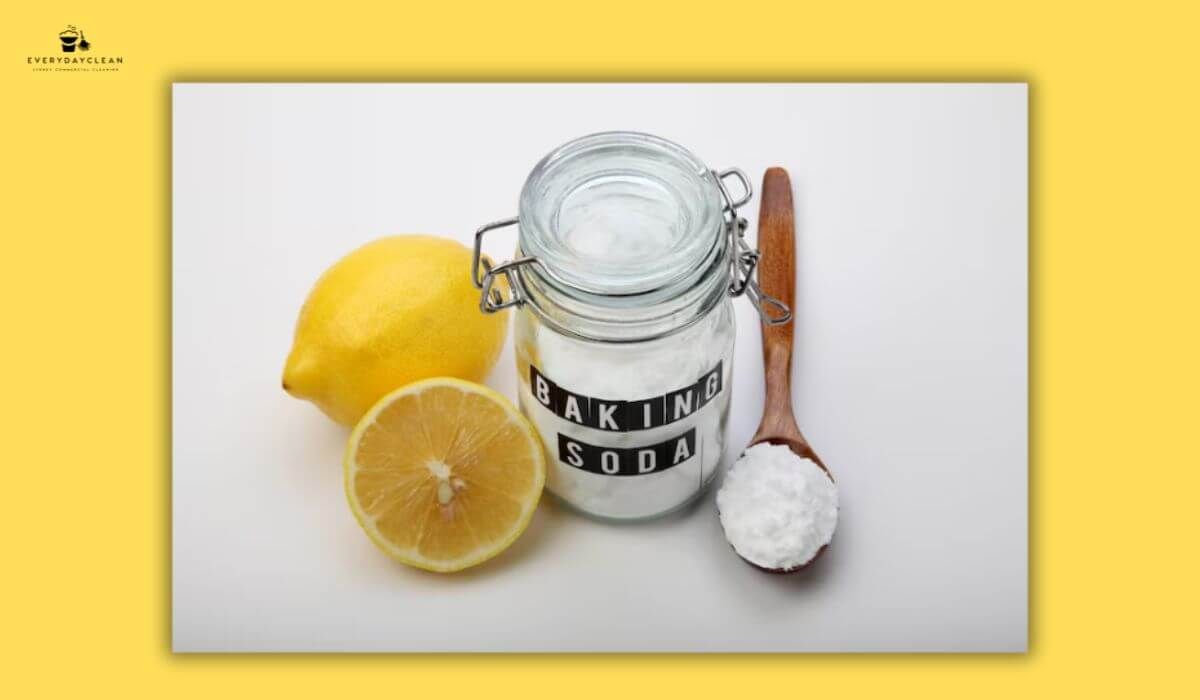 vinegar lemon baking soda cleaning
