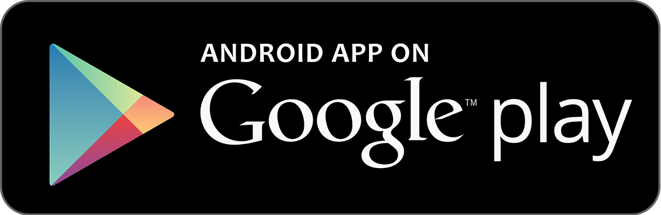 A google play button that says `` android app on google play ''.