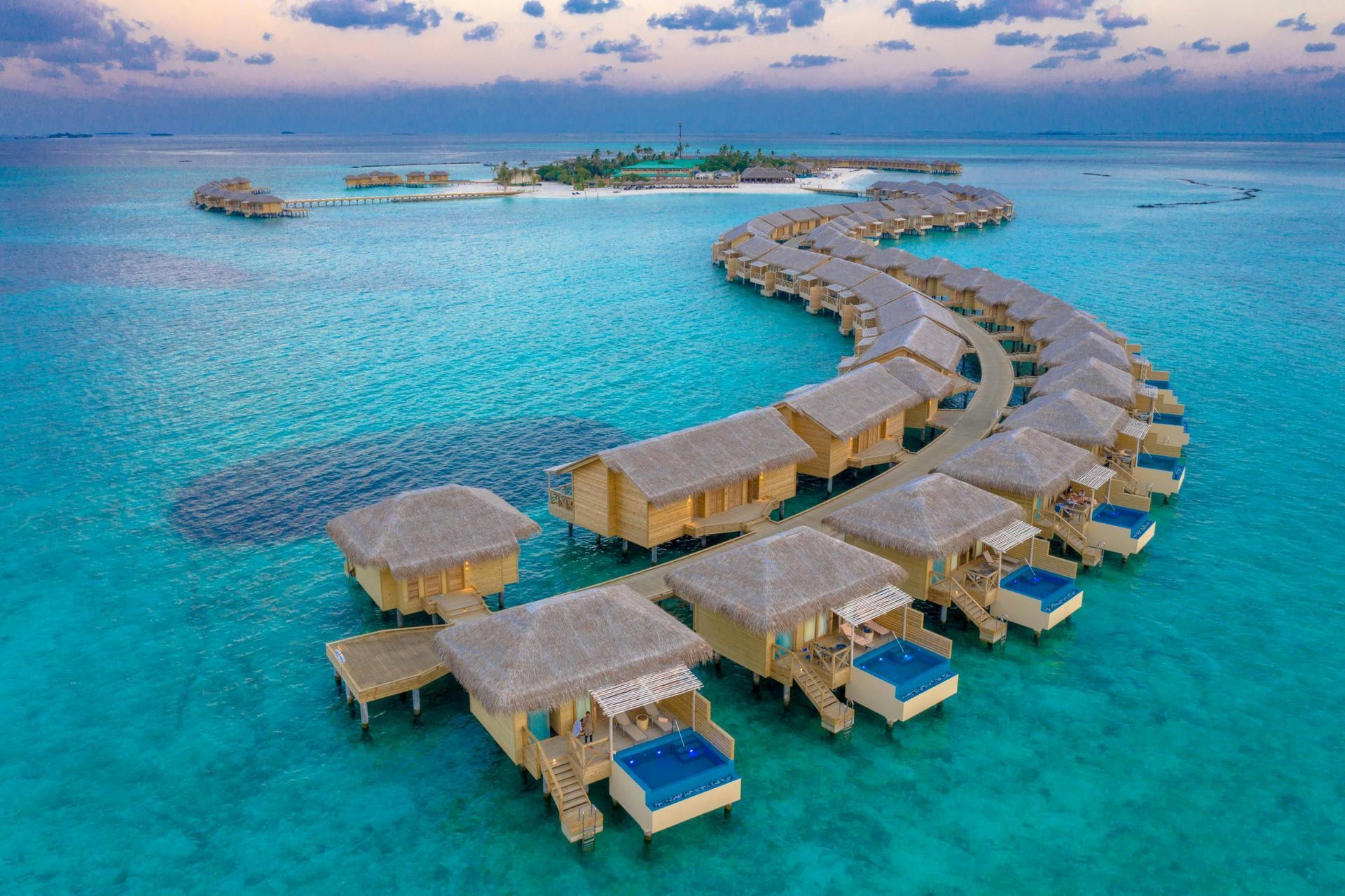 What defines a Maldives Water Villa