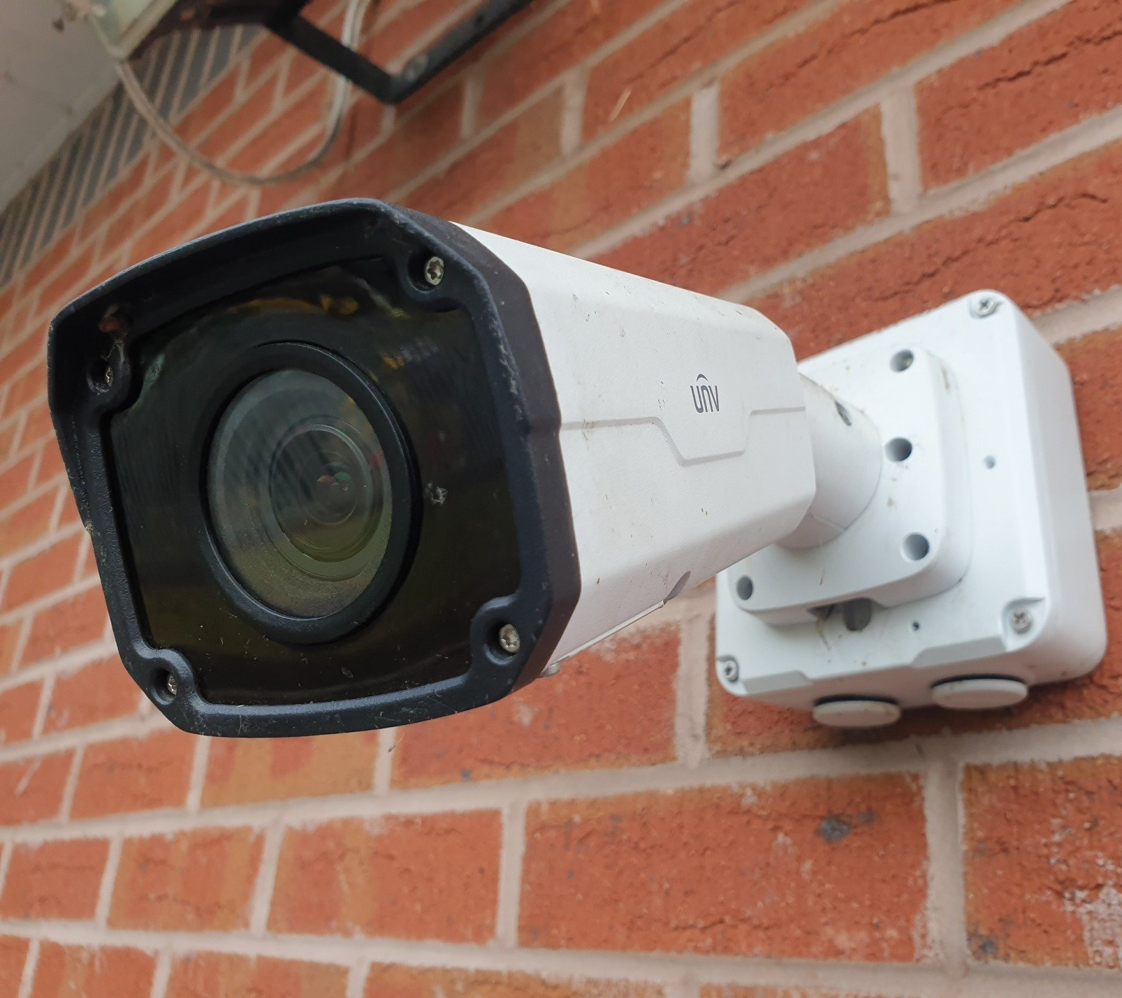 CCTV camera close up