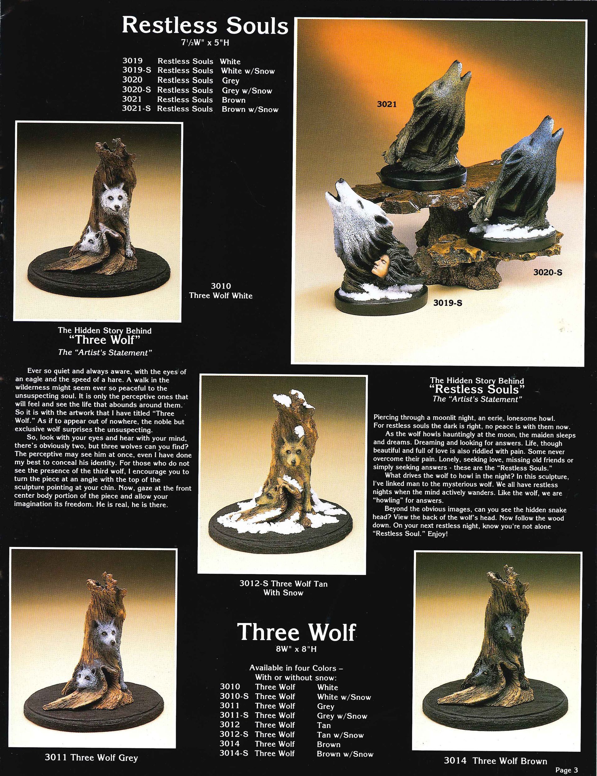 restless souls and three wolf