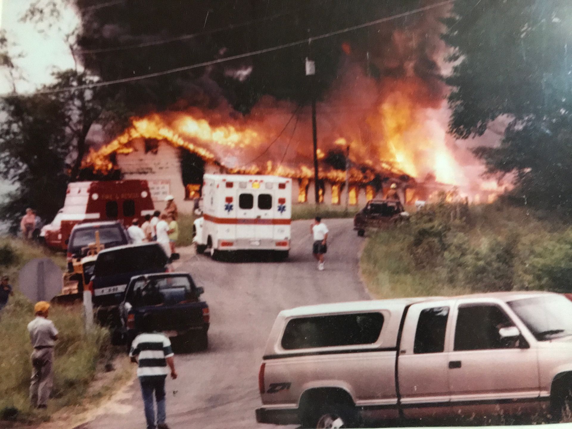 the Shade Tree Fire of 1998 Bill Vernon lost most everything
