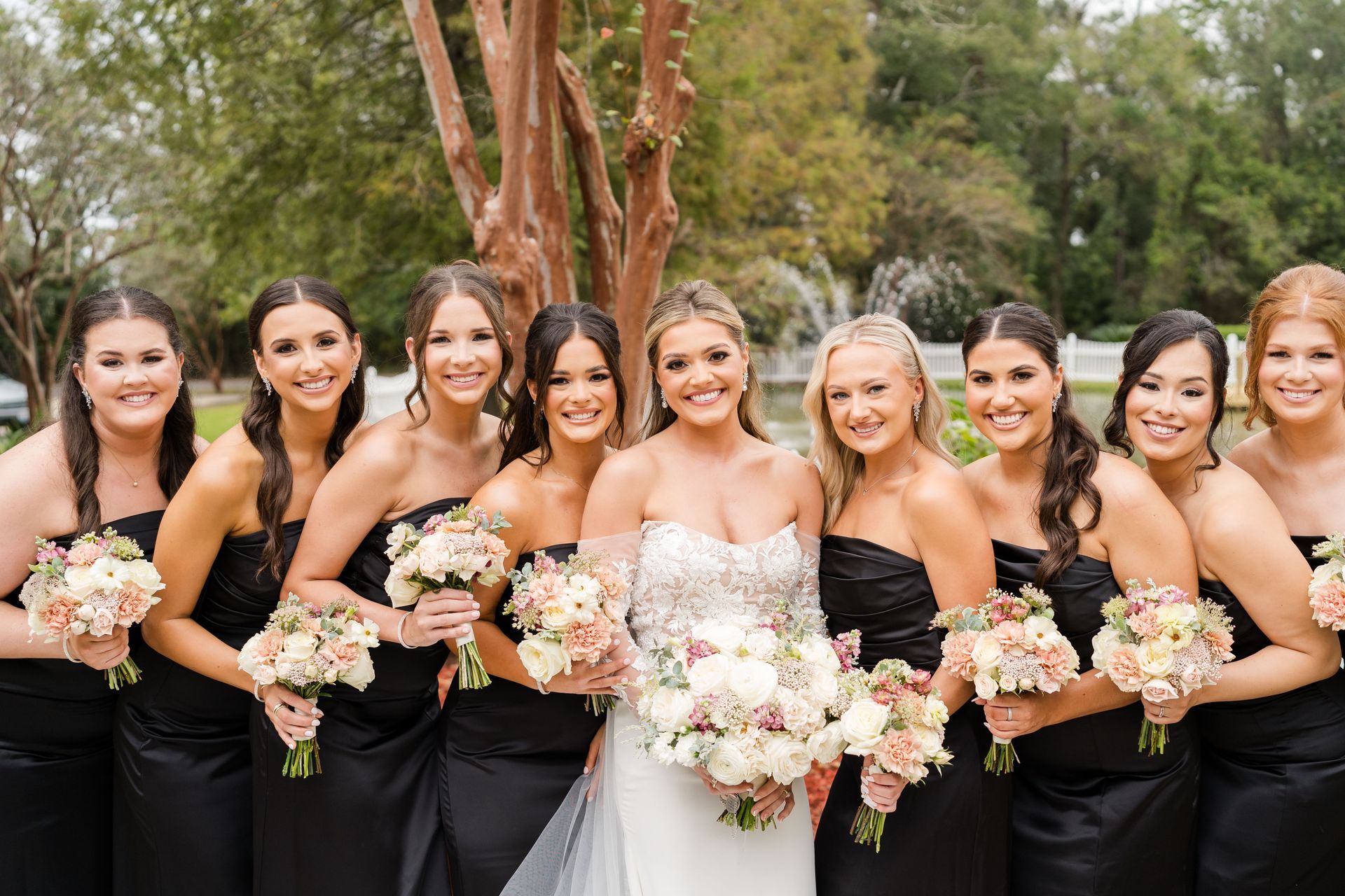 bridal party flowers