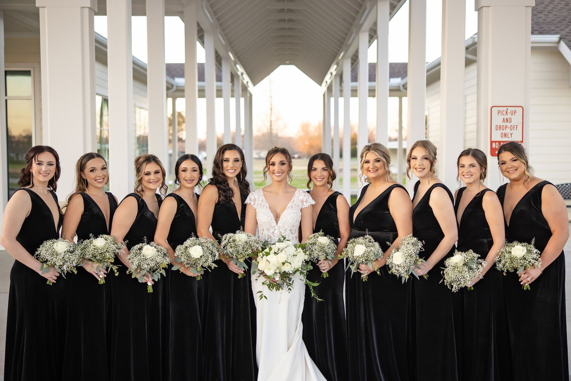 bridal party flowers