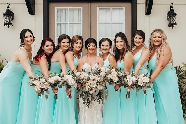 bridal party flowers