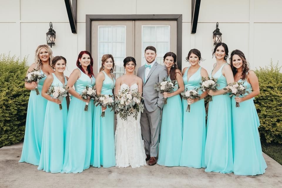 bridal party flowers