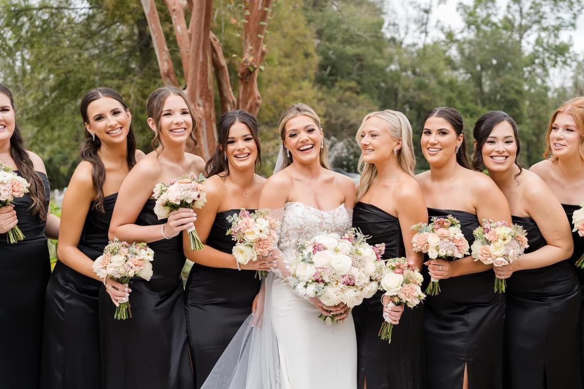 bridal party flowers