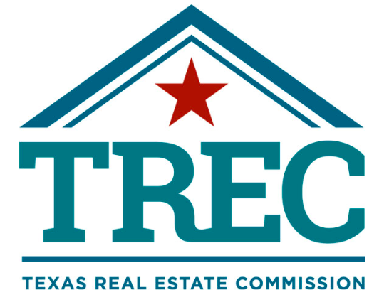 The logo for the texas real estate commission