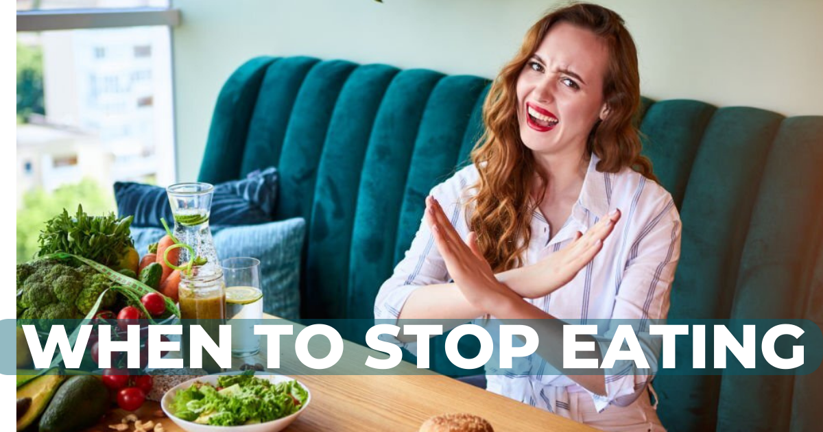 HOW TO STOP EATING