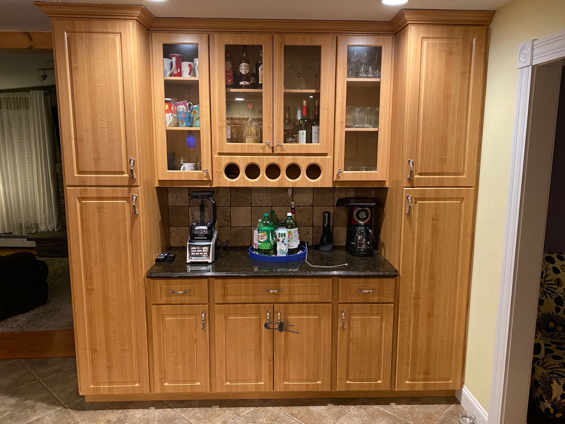 kitchen cabinet refacing before 