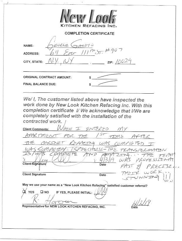 New Look Kitchen Refacing Reviews 