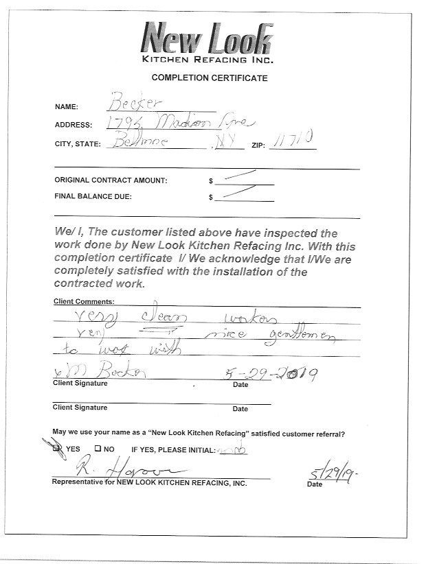 New Look Kitchen Refacing Reviews 