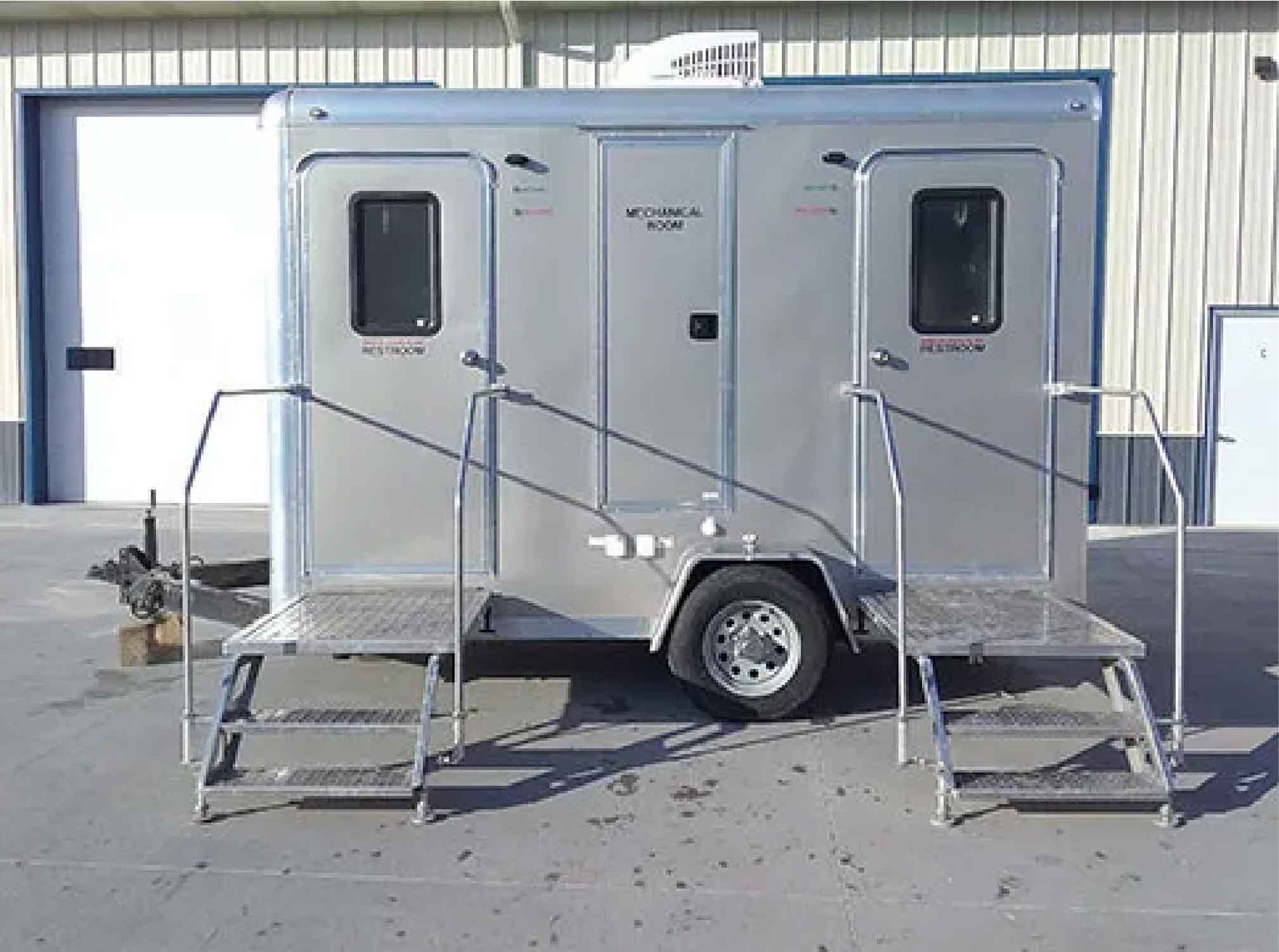 VIP Restroom Trailer 4 Stall