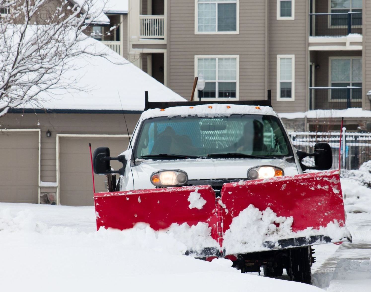 Snowplowing in Canton, OH