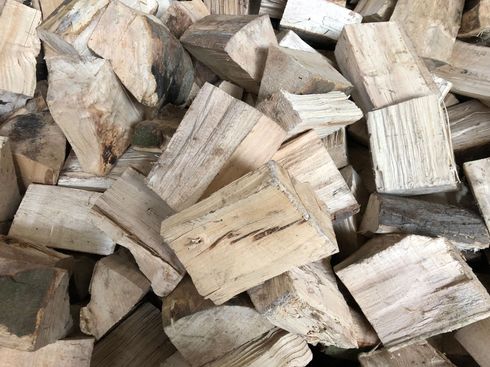 Seasoned Barn Died Firewood Logs