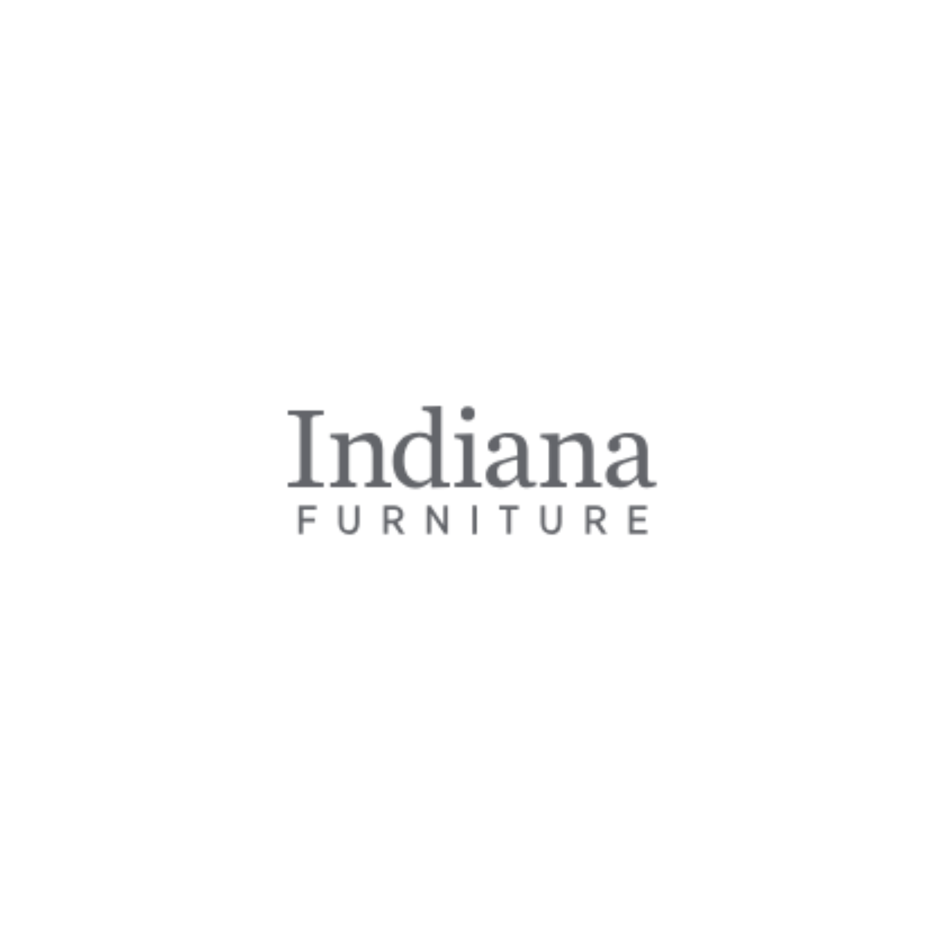 The logo for indiana furniture is on a white background.
