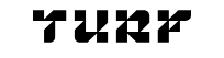 A black and white image of the word tusk on a white background.