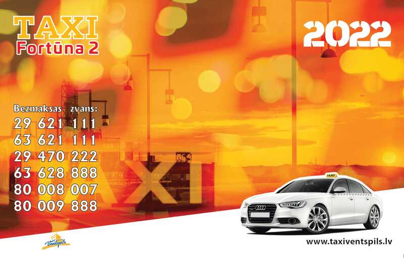 TAXI Ventspils FORTŪNA 2 | +371 29 470 222