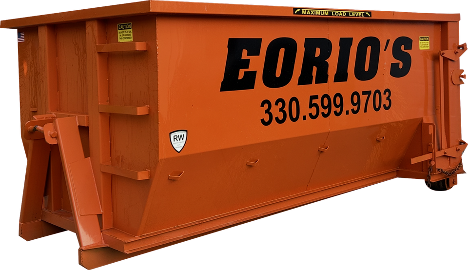 Eorio's Dumpster Rentals dumpster trucks