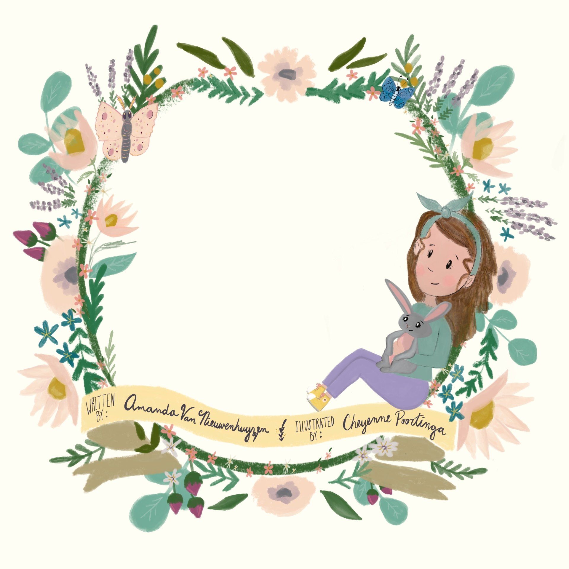 Children’s picture book story about a little girl who is thankful