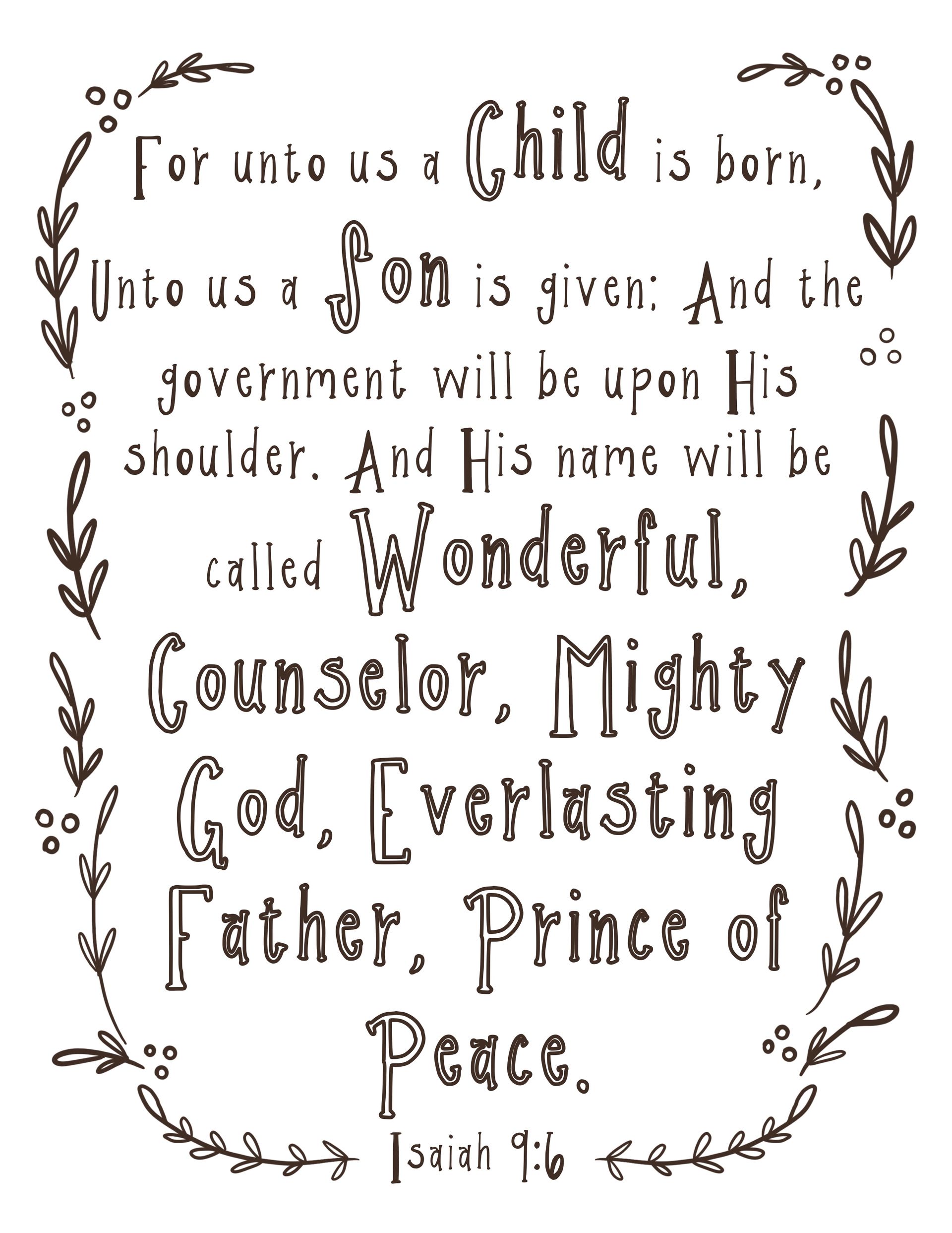 Christmas coloring page