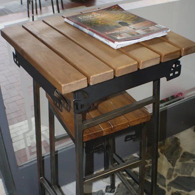 tavoli in legno e metallo Torino