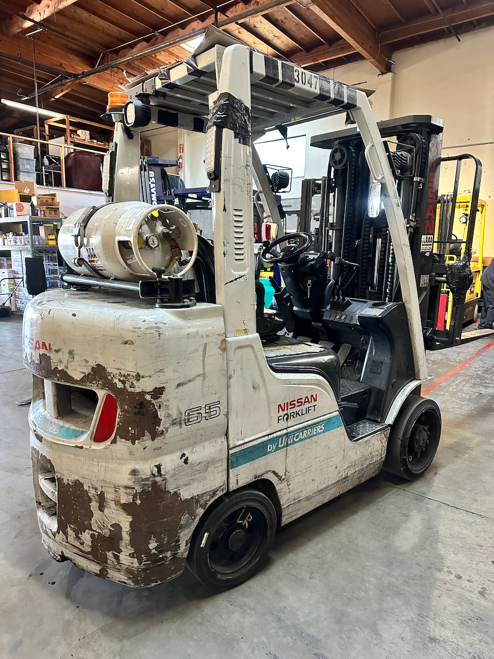 Nissan 6.5k Propane (LPG) Forklift